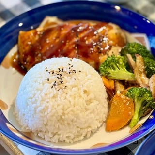 Salmon Katsu Don