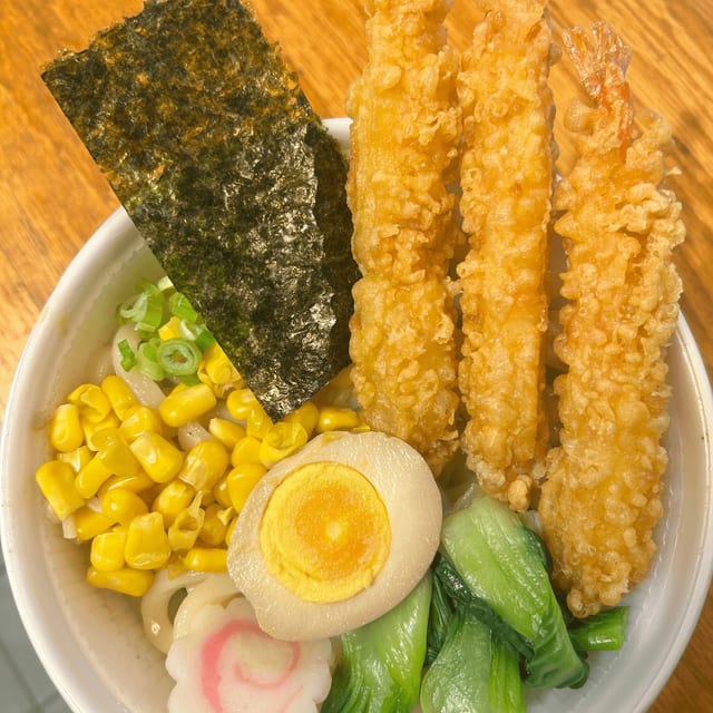 Shrimp Tempura Udon.